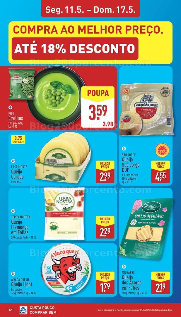 Antevisão Folheto ALDI Promoções de 11 a 17 maio